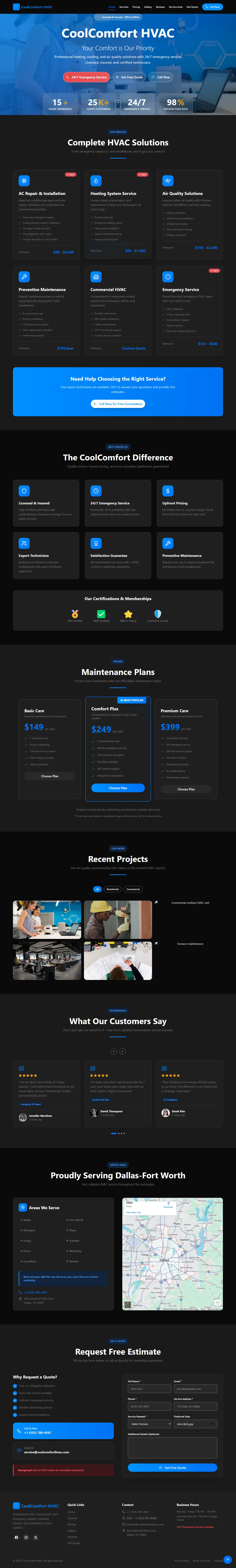 CoolComfort HVAC Services