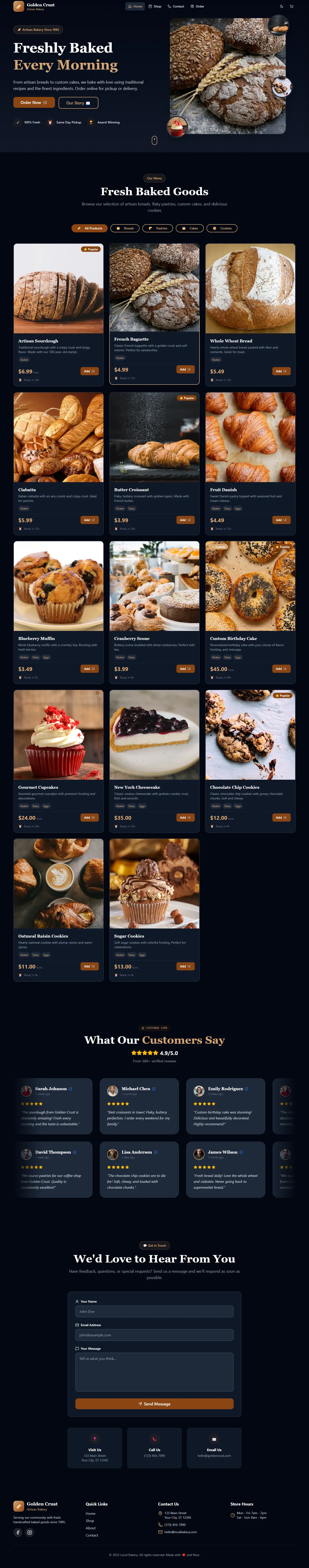 Golden Crust - Bakery